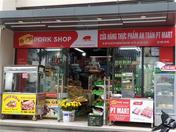 Cửa hàng thực phẩm an toàn PT Mart