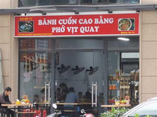 Bánh cuốn Cao Bằng - Phở vịt quay