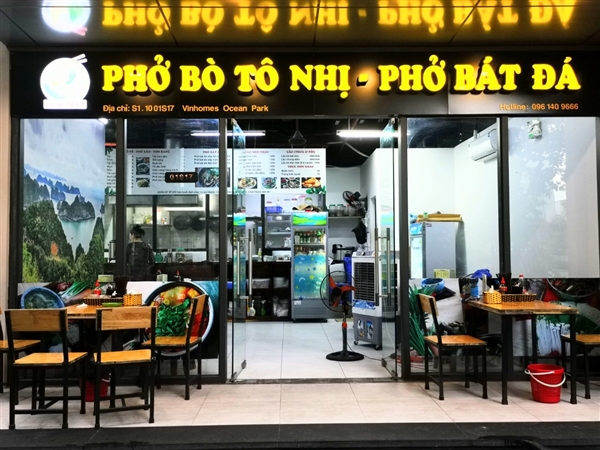 Phở bò Tô Nhị - Phở bát đá