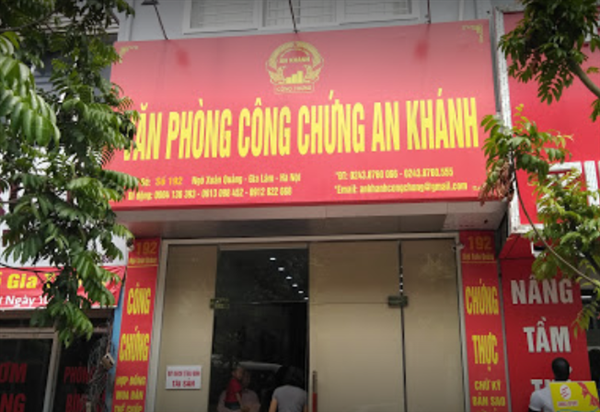 VP Công chứng An Khánh