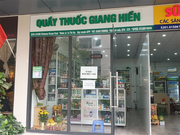 Quầy thuốc Giang Hiền