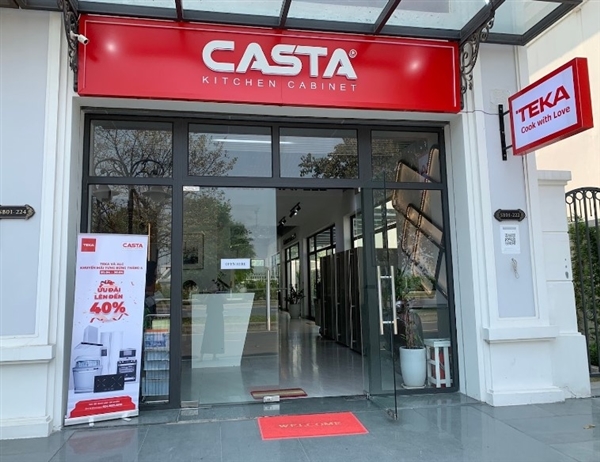 Tủ bếp Casta