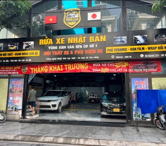 Rửa Xe Nhật Bản Four Car