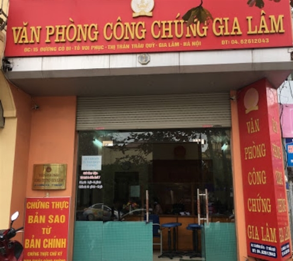 VP Công chứng Gia Lâm